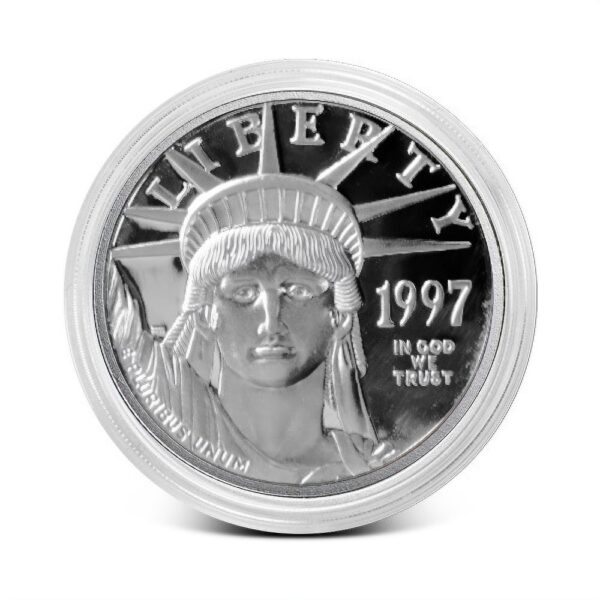 1/2 oz Proof American Platinum Eagle Coin (Random Year, Capsule only) - Image 2