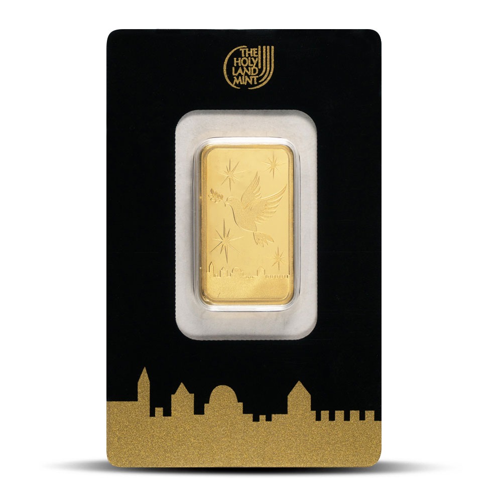 1/2 oz The Holy Land Mint Gold Bar