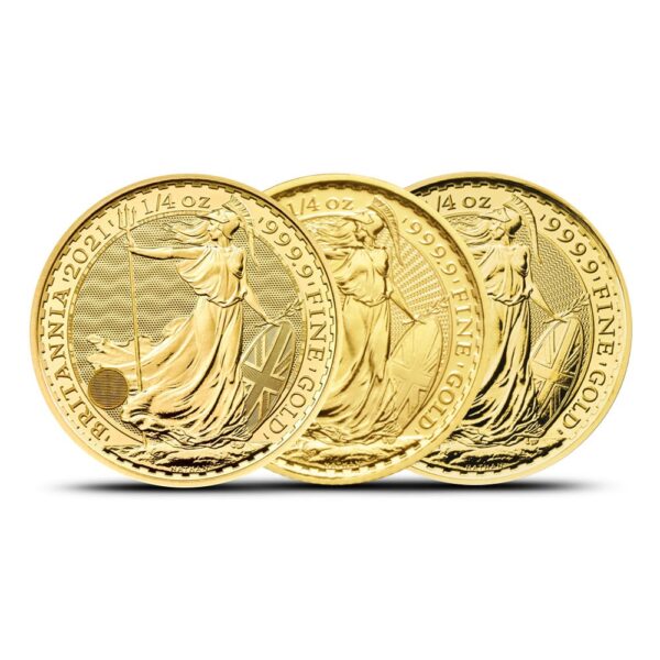 Buy 1/4 oz British Gold Britannia Co