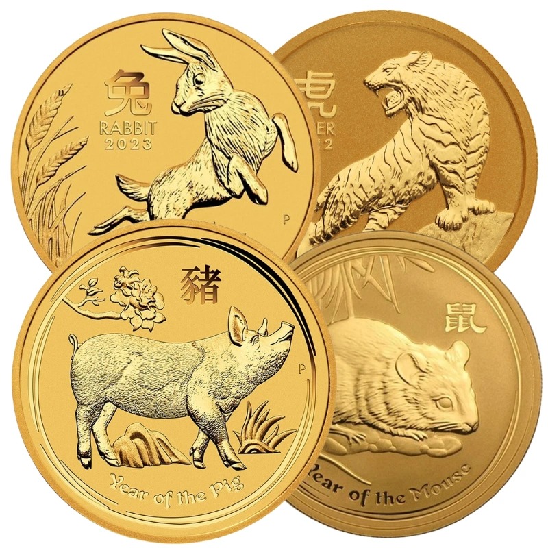 1/4 oz Gold Coin Perth Mint Australi
