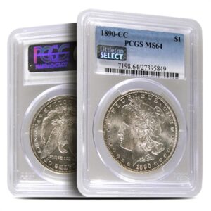1890-CC Morgan Silver Dollar Coin PC