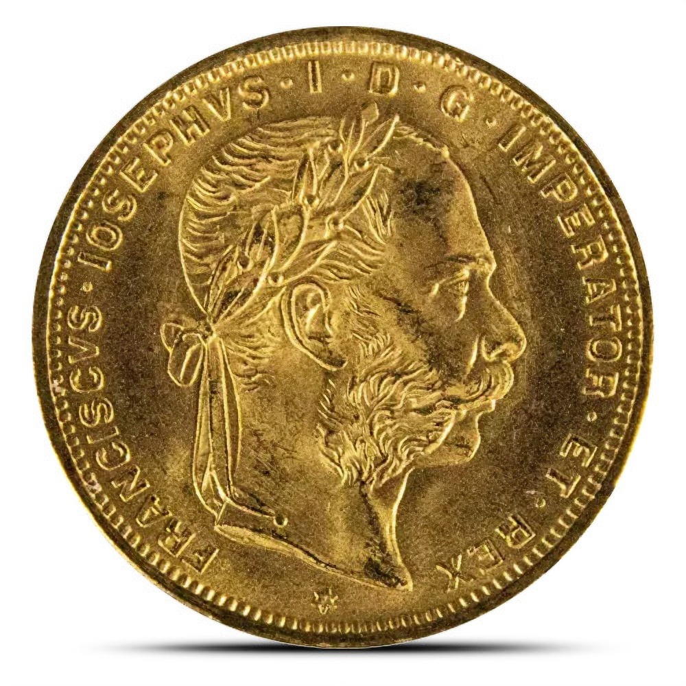 1892 20 Francs / 8 Florin Austrian G