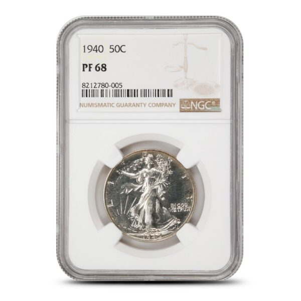1940 Proof Walking Liberty Half Doll