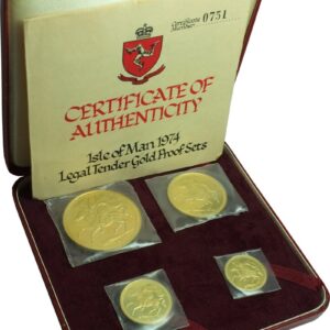 1974 Proof Isle of Man Gold Sovereig