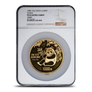 12 oz Proof Chinese Gold Panda Coin