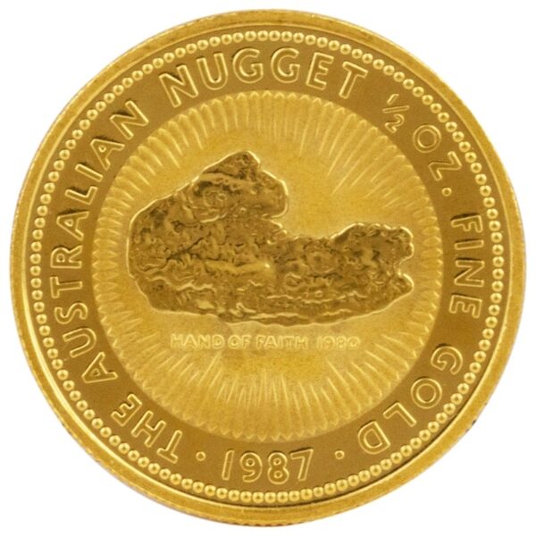 1987 1/2 oz Australian Kangaroo Gold