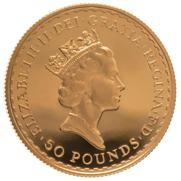 1987 1/2 oz Proof Gold Britannia Coin - Image 2