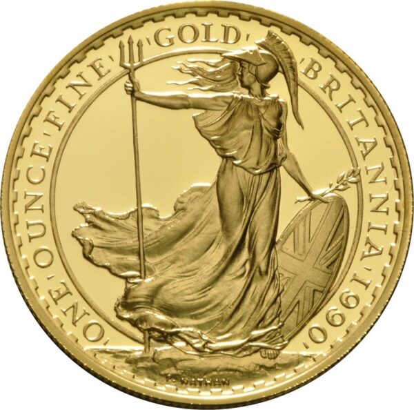 1990 Proof Gold Britannia 4 Coin Set Boxed - Image 3