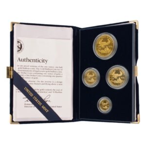 Buy 1990 Proof Gold Eagle 4 Coin Set