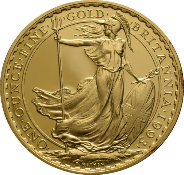1993 Proof Gold Britannia 4 Coin Set Boxed - Image 2