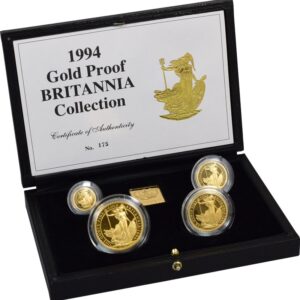 1994 Proof Gold Britannia 4 Coin Set
