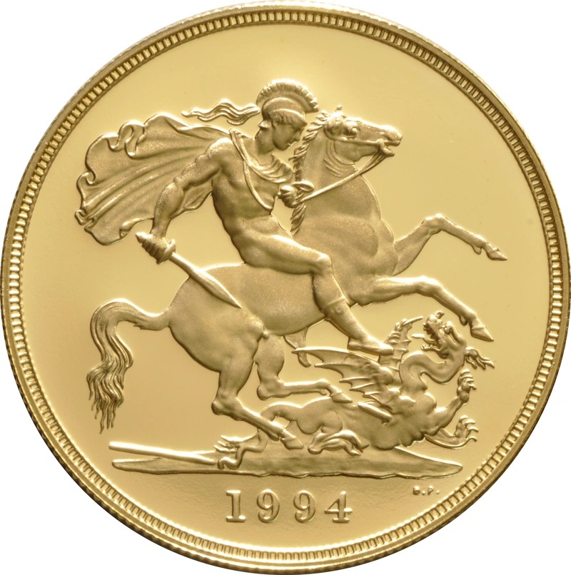 1994 Proof Gold Sovereign 4 Coin Set Boxed - Image 2