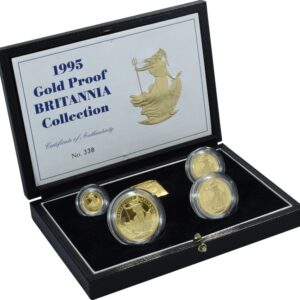 1995 Proof Gold Britannia 4 Coin Set