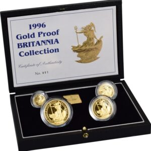 1996 Proof Gold Britannia 4 Coin Set