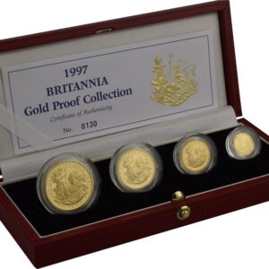 1997 Proof Gold Britannia 4 Coin Set