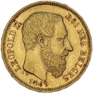 20 Francs Belgium Gold Coin For Sal