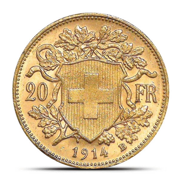 20 Francs Swiss Helvetia Gold Coin - Image 2