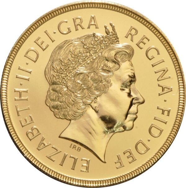 2000 Gold £5 Coin Brilliant Uncirculated Boxed - Image 2