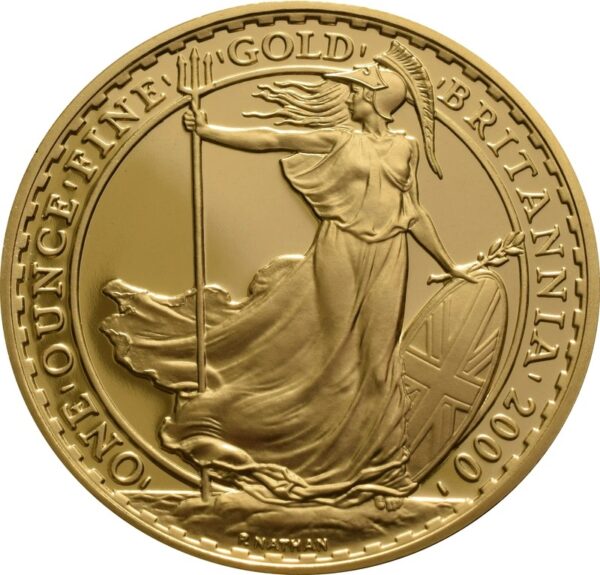 2000 Proof Gold Britannia 4 Coin Set Boxed - Image 3