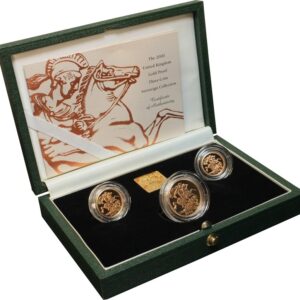 2000 Proof Gold Sovereign 3 Coin Set