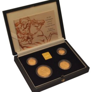 2000 Proof Gold Sovereign 4 Coin Set