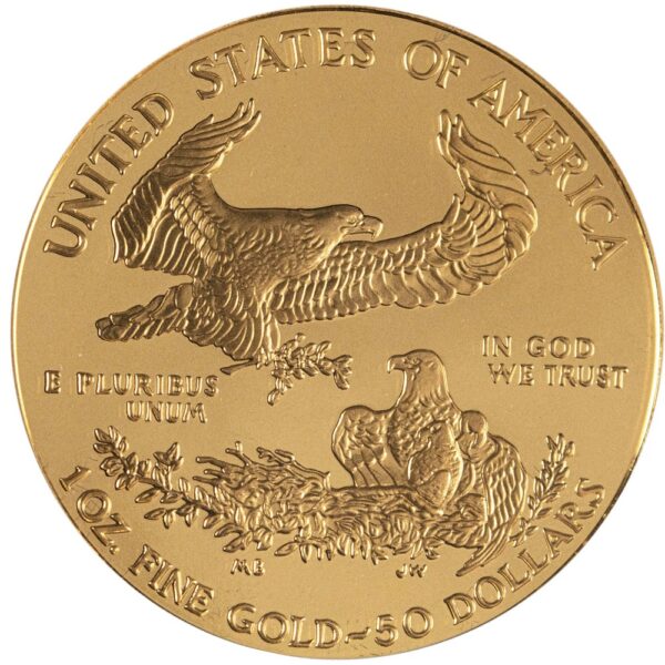 2001-W 4-Coin Proof American Gold Eagle Set (Box + CoA) - Image 3