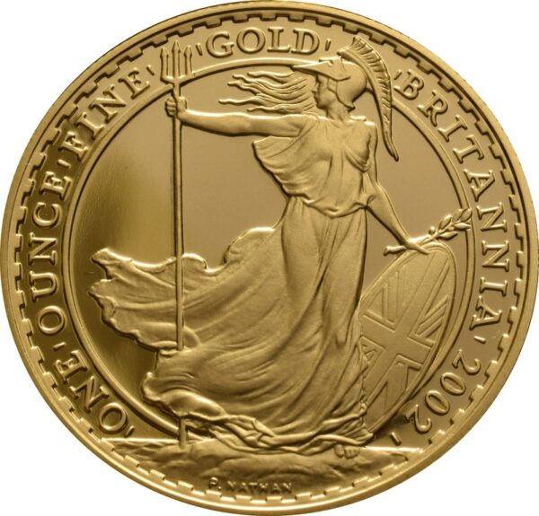 2002 Proof Gold Britannia 4 Coin Set Boxed - Image 3