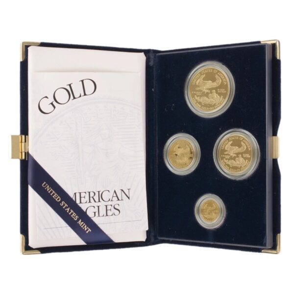 Buy 2002 Proof Gold Eagle 4 Coin Set
