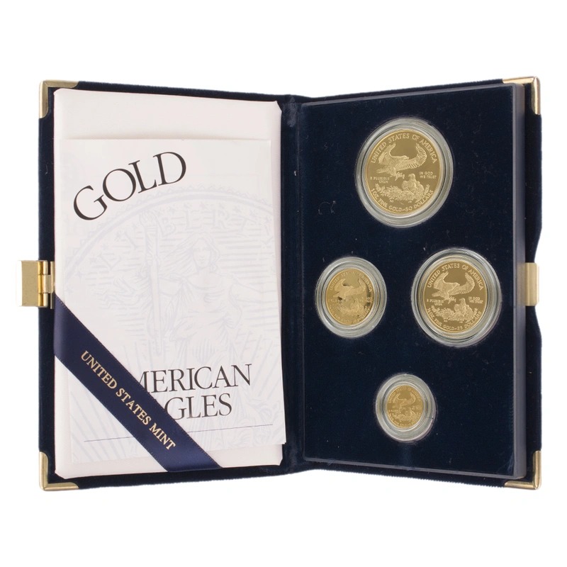 Buy 2002 Proof Gold Eagle 4 Coin Set