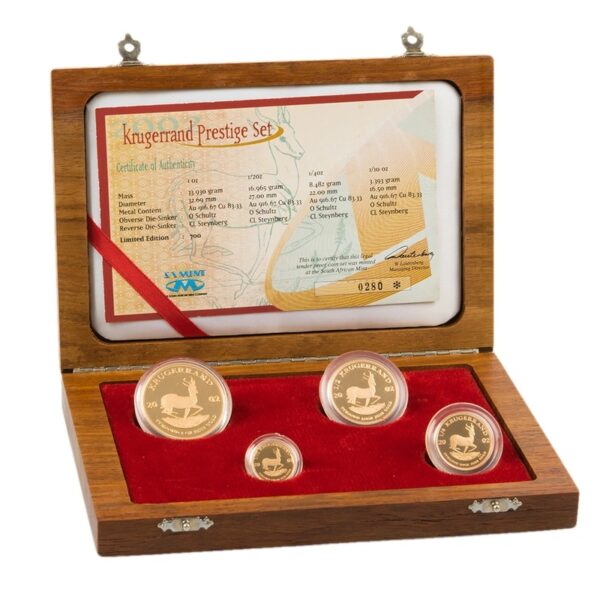 2002 Proof Krugerrand Gold Coin Pres