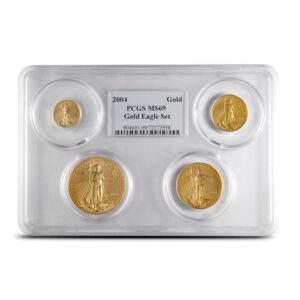 2004 American Gold Eagle 4-Coin Set