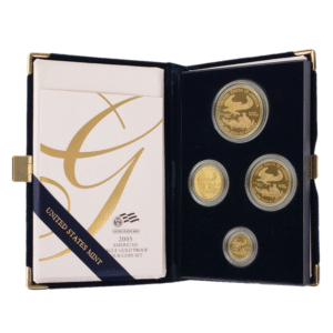 Buy 2005 Proof Gold Eagle 4 Coin Set