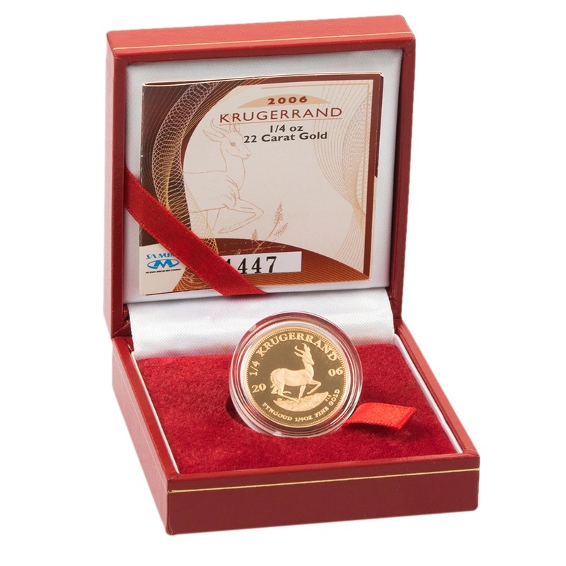 2006 Proof 1/4 oz Krugerrand Gold Co