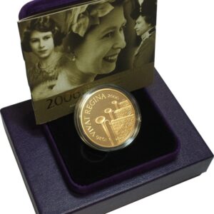 2006 Proof £5 Gold Crown Coin Queen