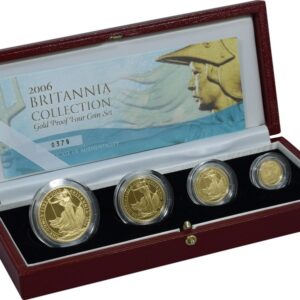 2006 Proof Gold Britannia 4 Coin Set