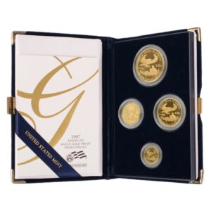 Buy 2007 Proof Gold Eagle 4 Coin Set