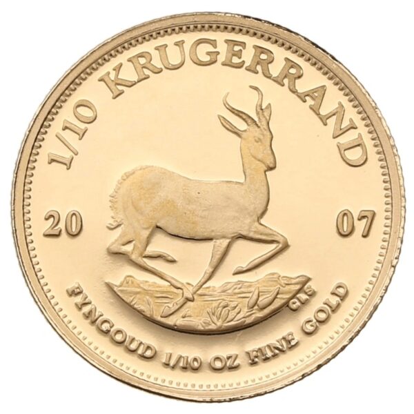 2007 Proof Krugerrand Gold Coin 4 Coin Set Boxed - Image 3