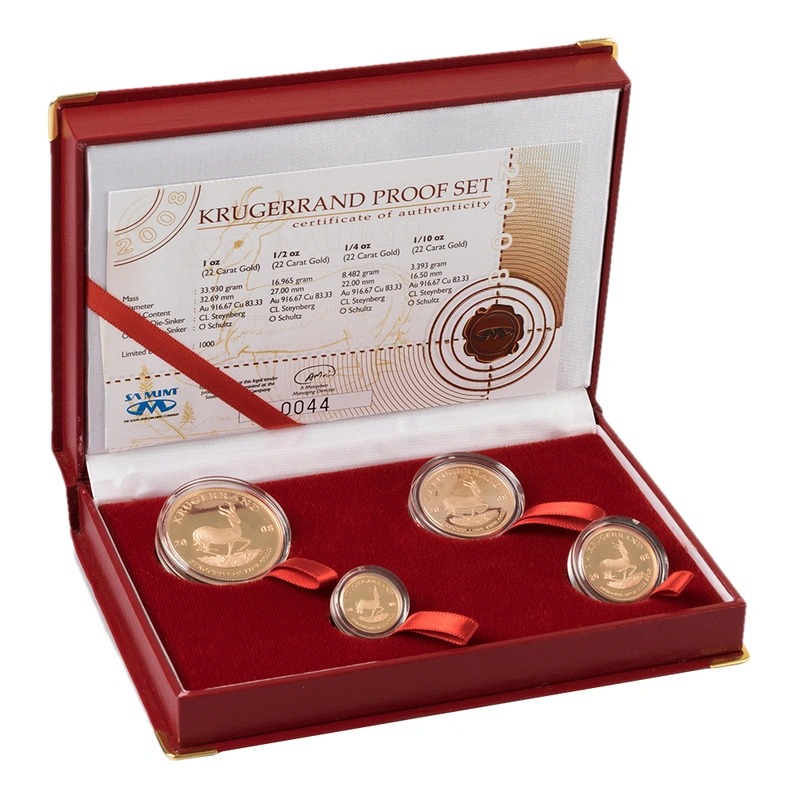 2008 Proof Krugerrand Gold Coin 4 Co