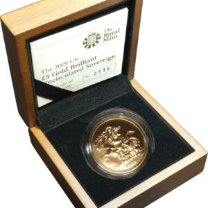 Buy 2009 Gold Five Pound Proof Coin