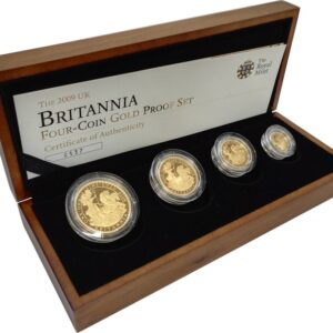 2009 Proof Gold Britannia 4 Coin Set