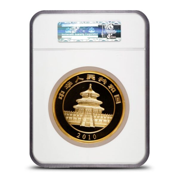 2010 1 Kilo Proof Chinese Gold Panda Coin NGC PF69 UCAM - Image 2