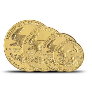 2010 4-Coin Proof American Gold Eagle Set (Box + CoA)