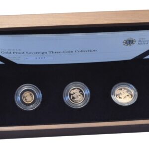 2010 Proof Gold Sovereign 3 Coin Sta
