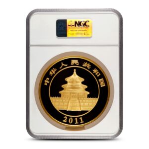 2011 1 Kilo Proof Chinese Gold Panda Coin NGC PF68 UCAM