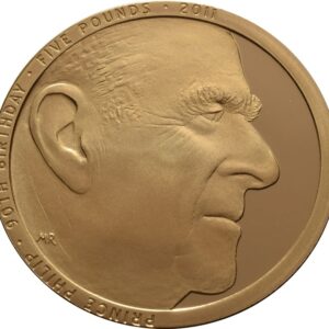 2011 Proof Gold £5 Coin Quintuple So