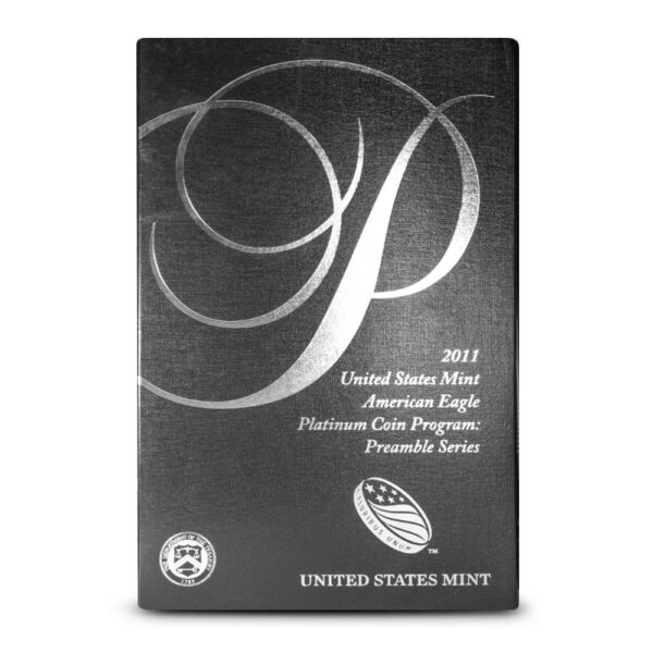 2011-W 1 oz Proof American Platinum Eagle Coin (Box + CoA) - Image 3