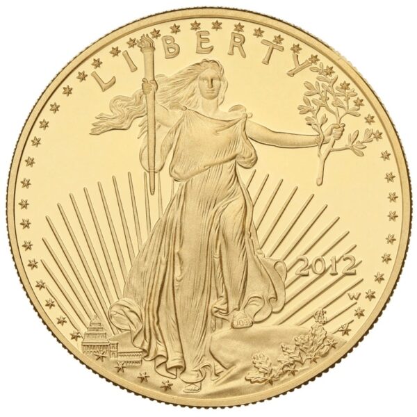 2012 1 oz Proof American Eagle Gold Coin Boxed - Image 2