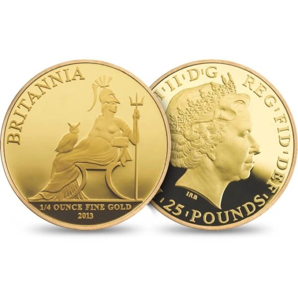 2013 Proof Gold Britannia 3 Coin Set Boxed - Image 2