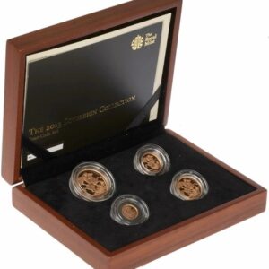 2013 Proof Gold Sovereign 4 Coin Set