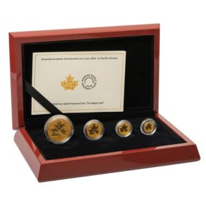 2014 Pure Gold Maple Leaf Fractional